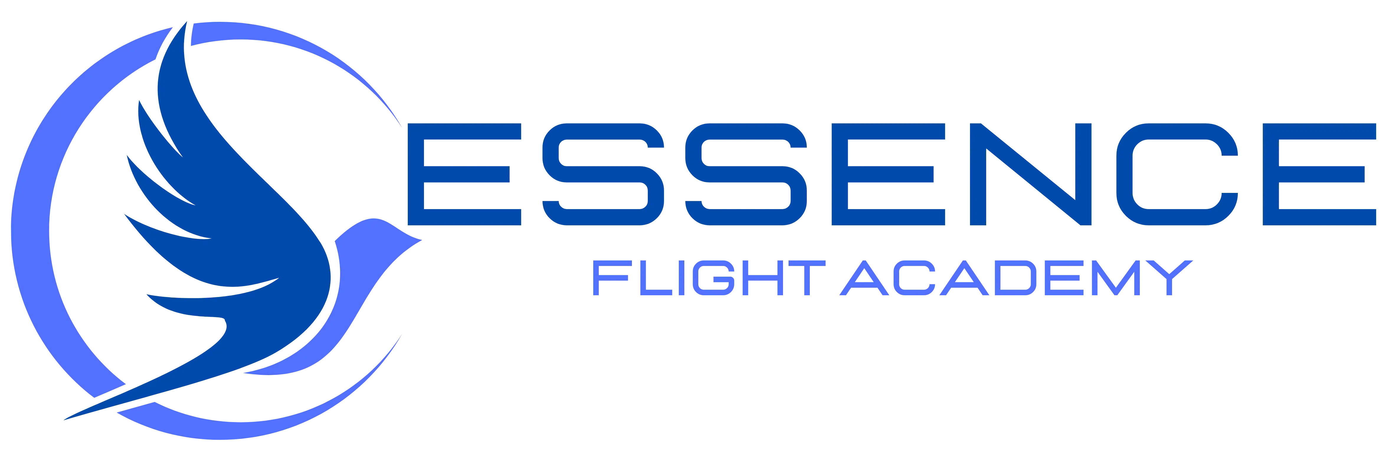 Essence Flight Academy Blue Logo